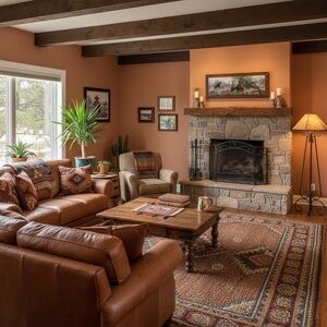 Rustic Western Cowboy Framed Wall Art 27x10.5 Ranch Lodge Decor